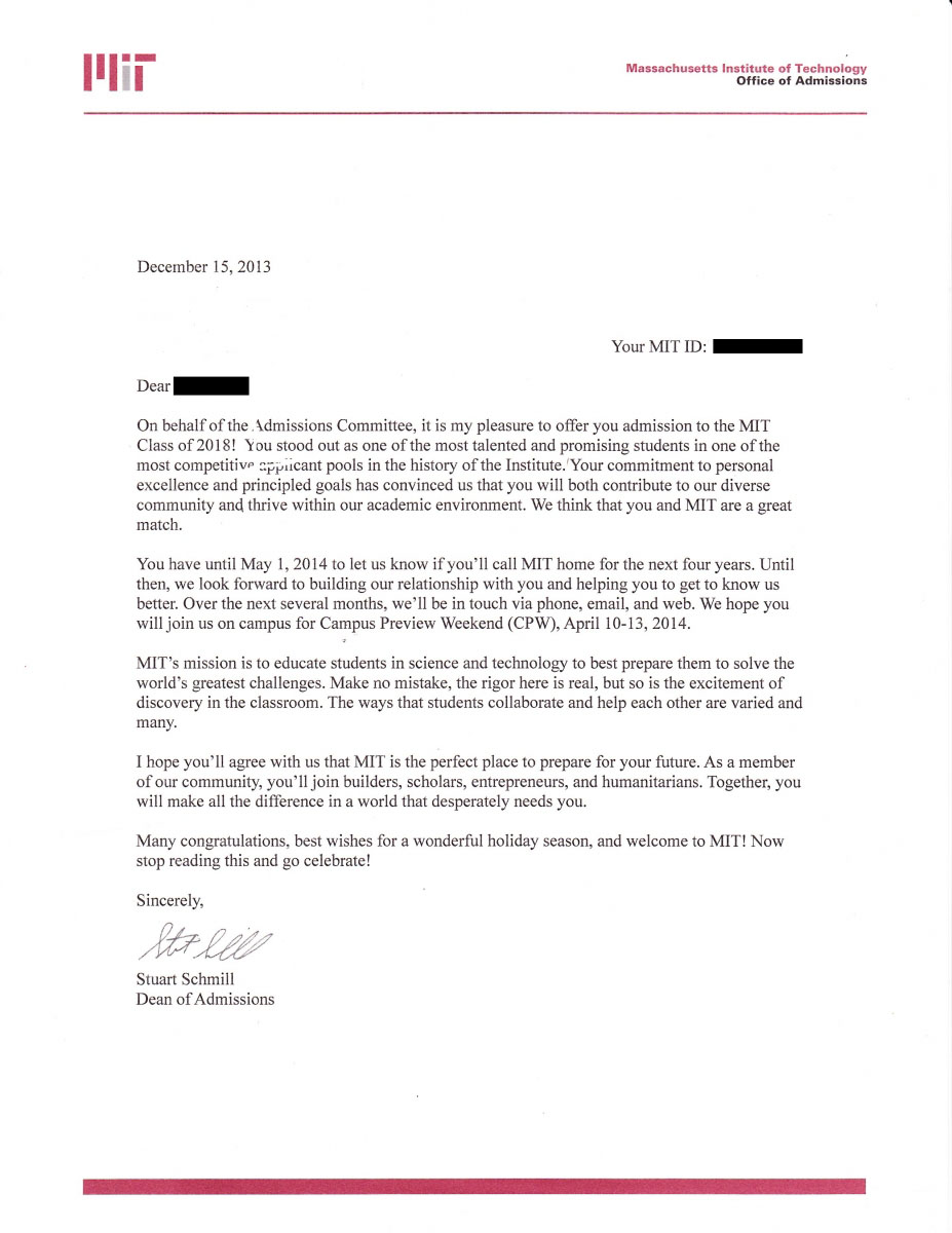 Admissions Results LaMeire College Consulting